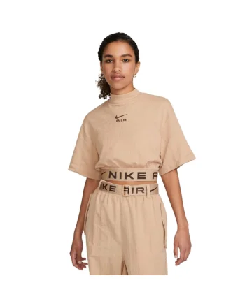 Tricou  W NSW AIR SS CROP TOP, FB8246-200, Femei, Maro, Maro