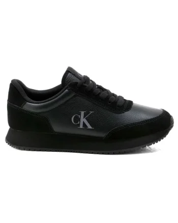 Pantofi sport  pentru Femei, runner laceup low mix mg, YW0YW01798-0GJ, Negru