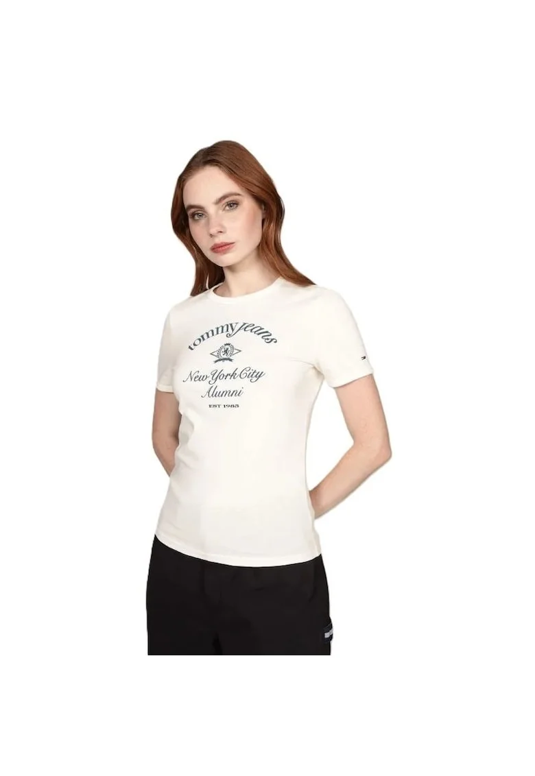 Tricou  pentru Femei, DW0DW20323-YBH, Alb, Alb