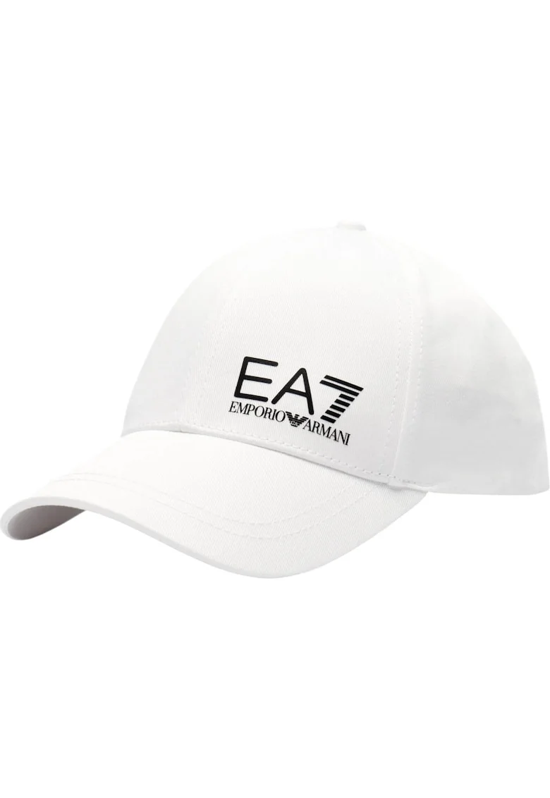 Sapca  EA7 Train Core Id Logo 40615, Alb/Negru
