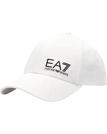 Sapca  EA7 Train Core Id Logo 40615, Alb/Negru