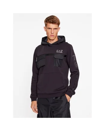 Bluza sport barbati,  86183, Negru, Poliamida
