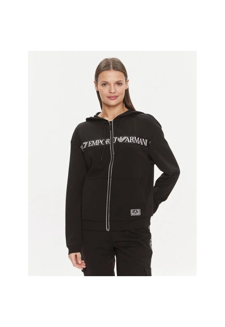 Bluza sport dama,  537593, Negru, Poliester