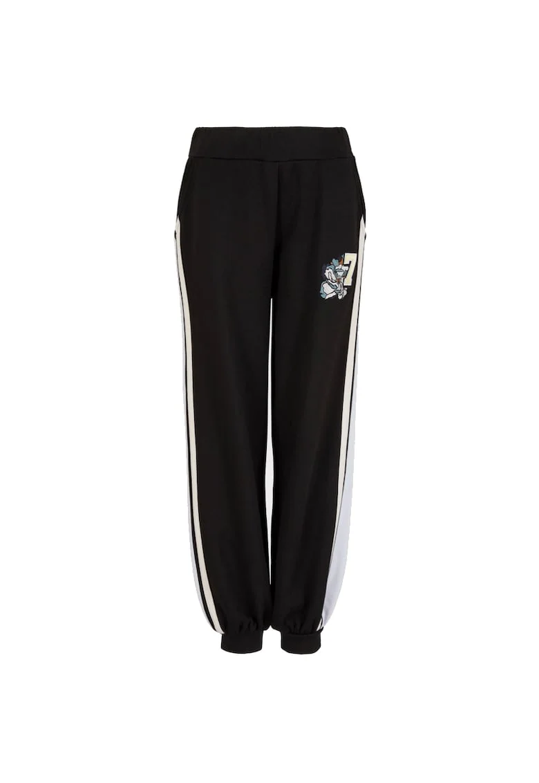 Pantaloni  pentru Femei, w pants ch, 3DTP58-TJTUZ-1200, Negru, Negru