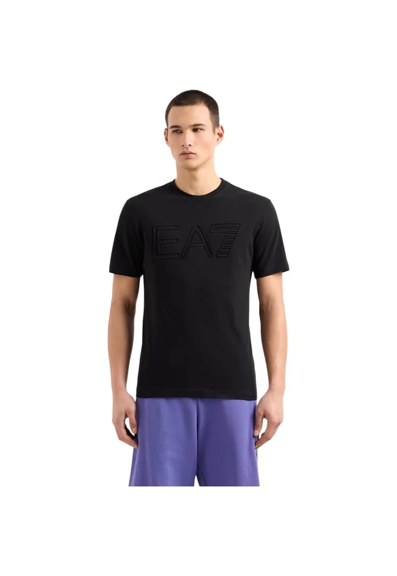 Tricou  EA7 Train Visibility Negru