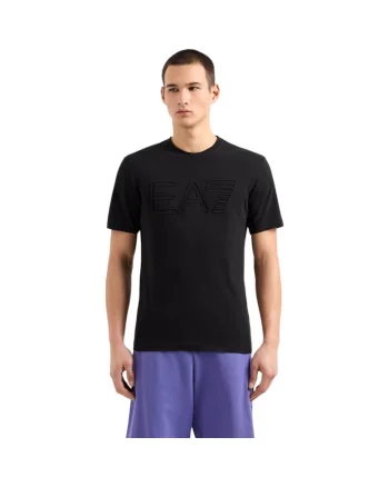 Tricou  EA7 Train Visibility Negru