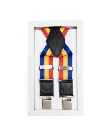 Bretele suspenders, Tricolor