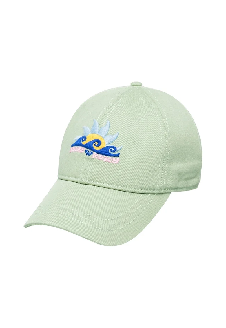 Sapca baseball Blondie Girl, Verde pal/Albastru royal