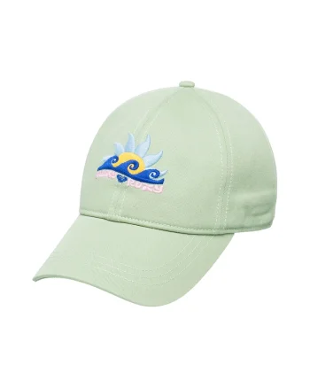 Sapca baseball Blondie Girl, Verde pal/Albastru royal