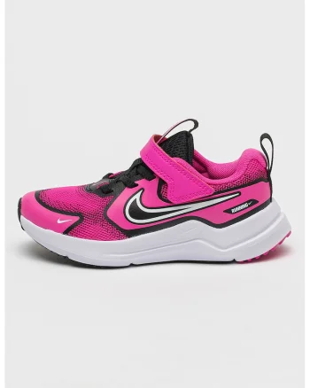 - Pantofi Cosmic cu inchidere velcro pentru alergare, Negru/Fucsia