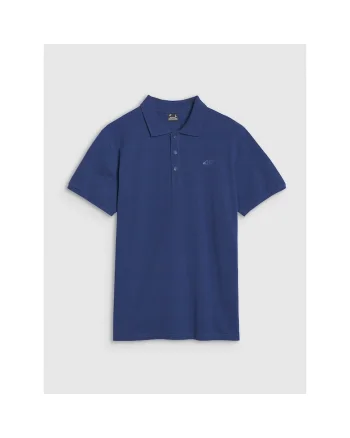 Tricou polo barbati  albastru, 100% bumbac