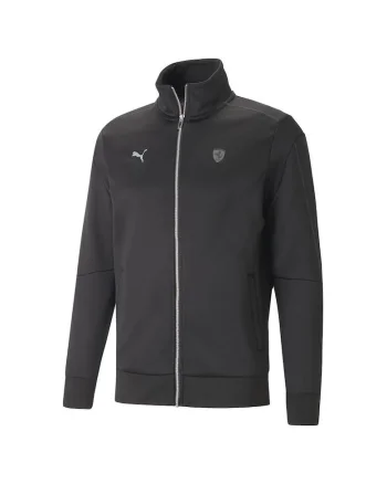 Bluza  pentru Barbati, ferrari style mt7 jacket, 538333-01, Negru, Negru