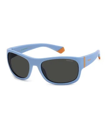 Ochelari de soare dreptunghiulari, Albastru pastel