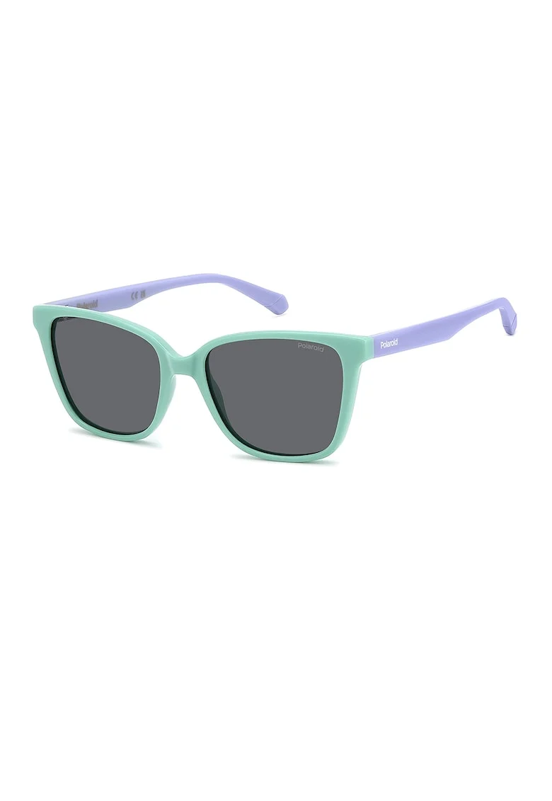 Ochelari de soare polarizati cu lentile uni, Albastru azur/Verde menta