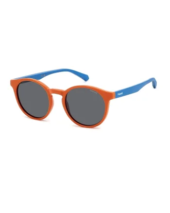 Ochelari de soare pantos polarizati, Portocaliu mandarina/Albastru deschis