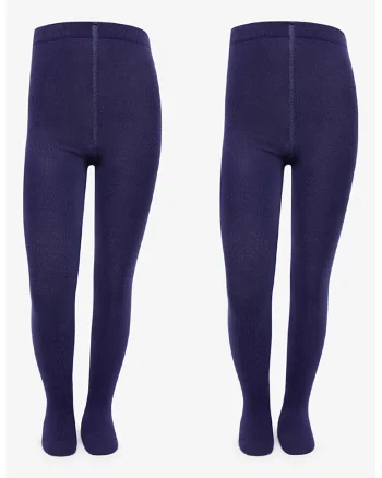 Set de dresuri din amestec de bumbac - 2 Piese, Albastru indigo