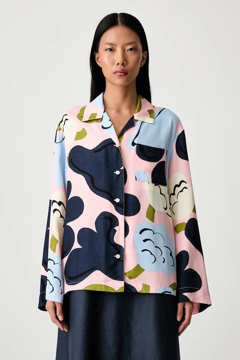 Marimekko cămașă pentru femei din vâscoză
