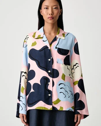 Marimekko cămașă pentru femei din vâscoză