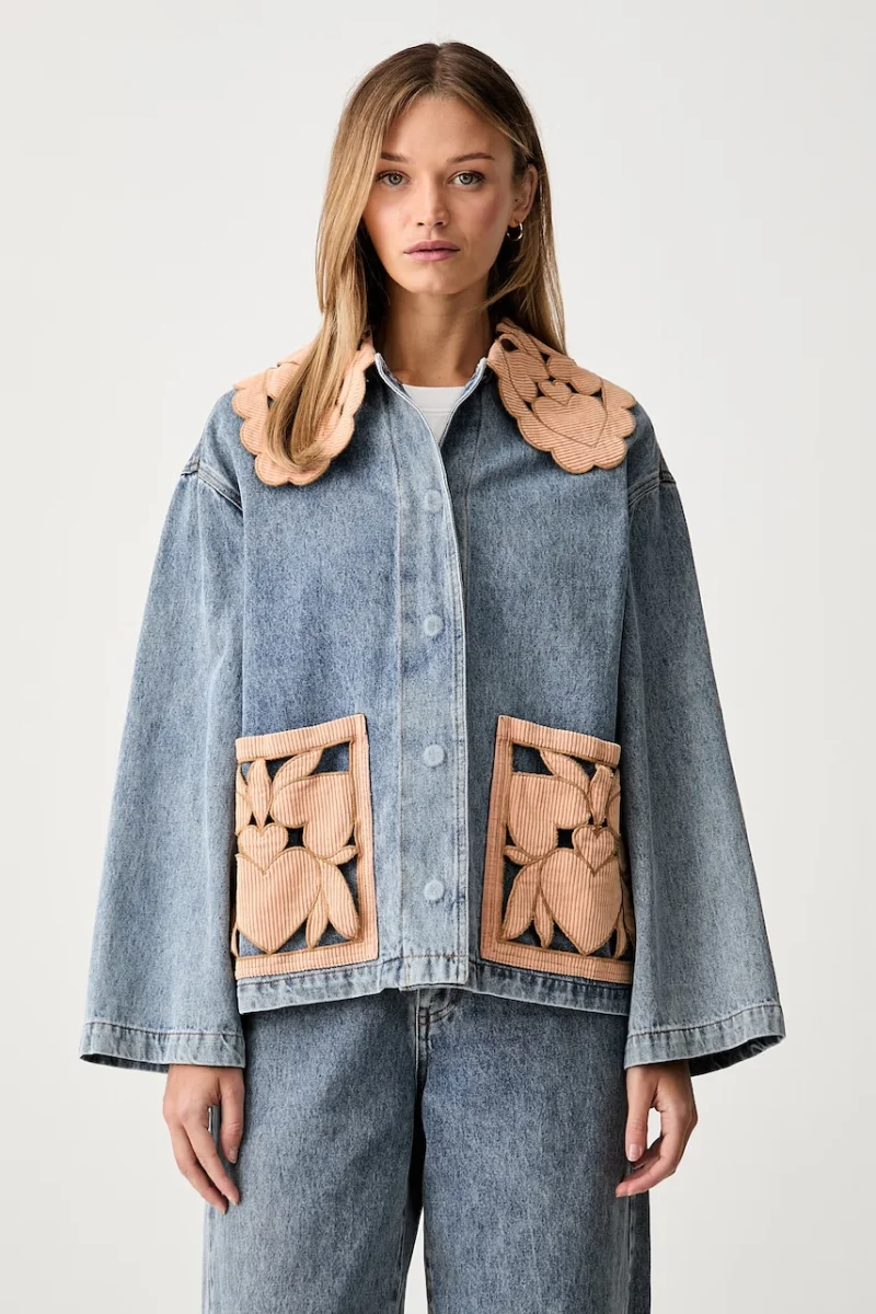 Farm Rio geacă de blugi pentru femei din denim