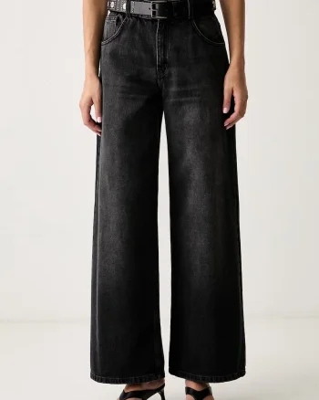 Liu Jo blugi wide leg pentru femei