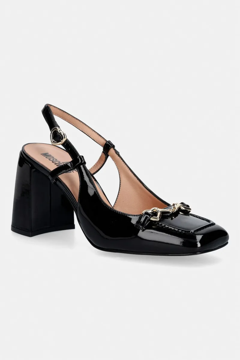 Love Moschino tocuri din piele