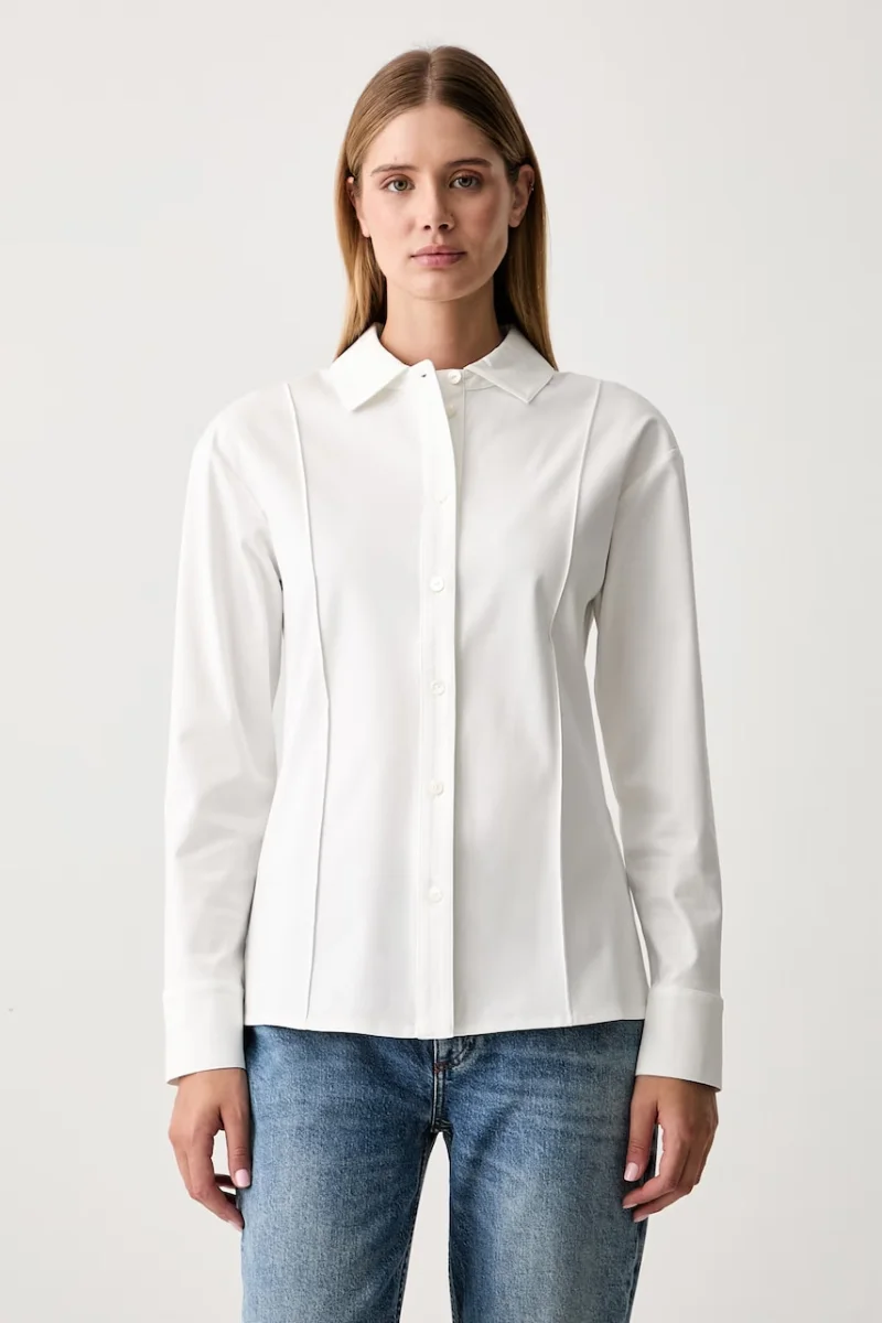 MM by Max Mara cămașă de damă din bumbac MMLBALENIO