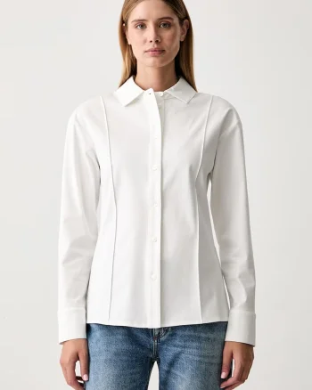 MM by Max Mara cămașă de damă din bumbac MMLBALENIO
