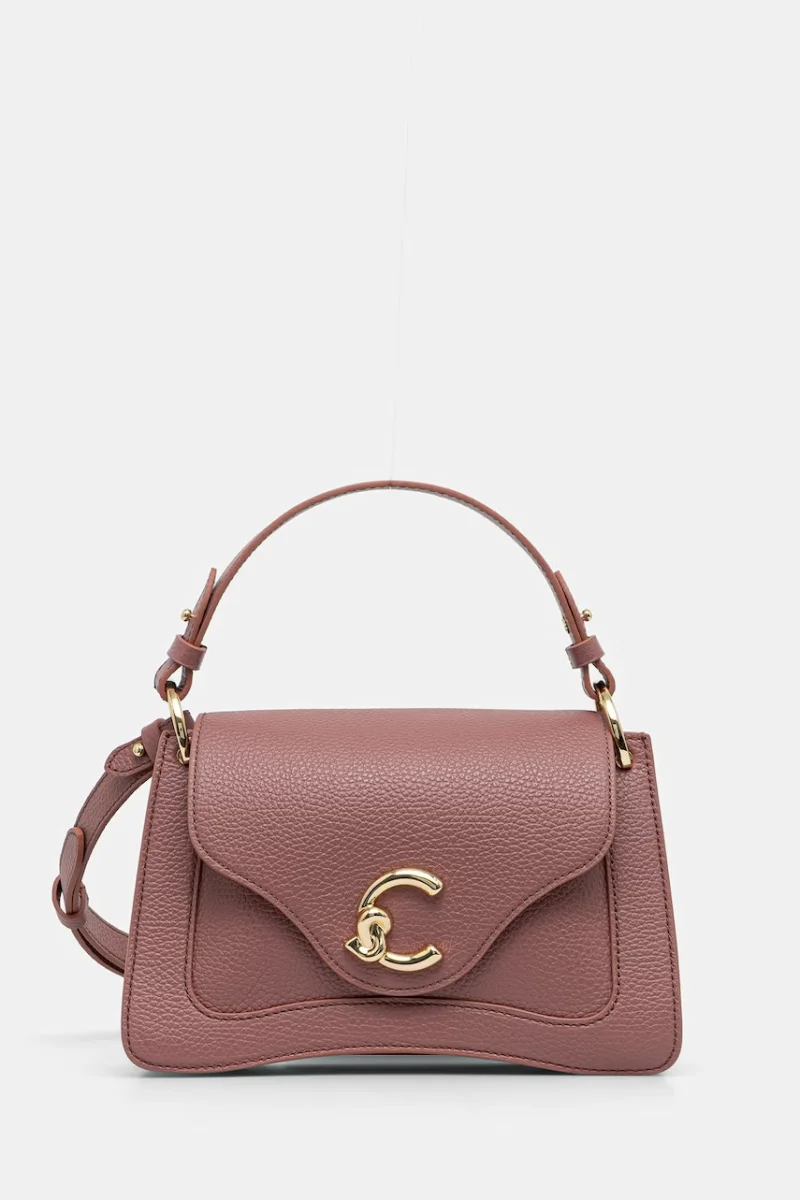Coccinelle geantă crossbody pentru femei din piele