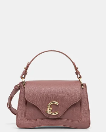Coccinelle geantă crossbody pentru femei din piele