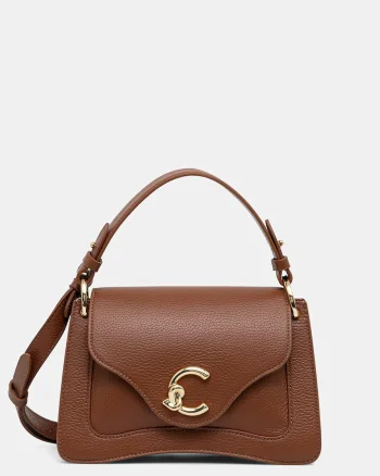 Coccinelle geantă crossbody pentru femei din piele