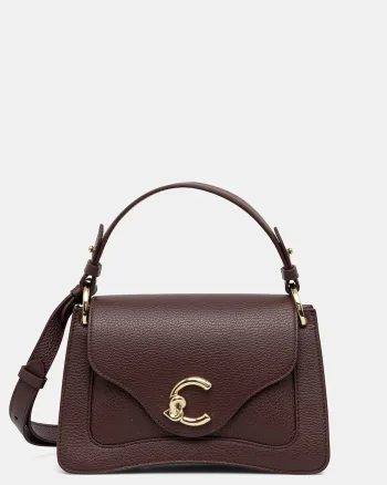 Coccinelle geantă crossbody pentru femei din piele