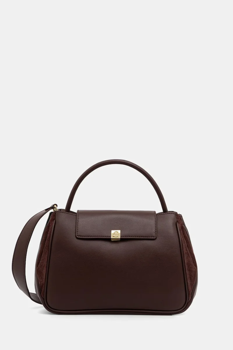 Coccinelle geantă crossbody pentru femei din piele