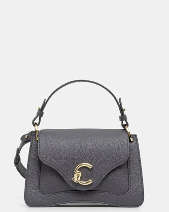 Coccinelle geantă crossbody pentru femei din piele