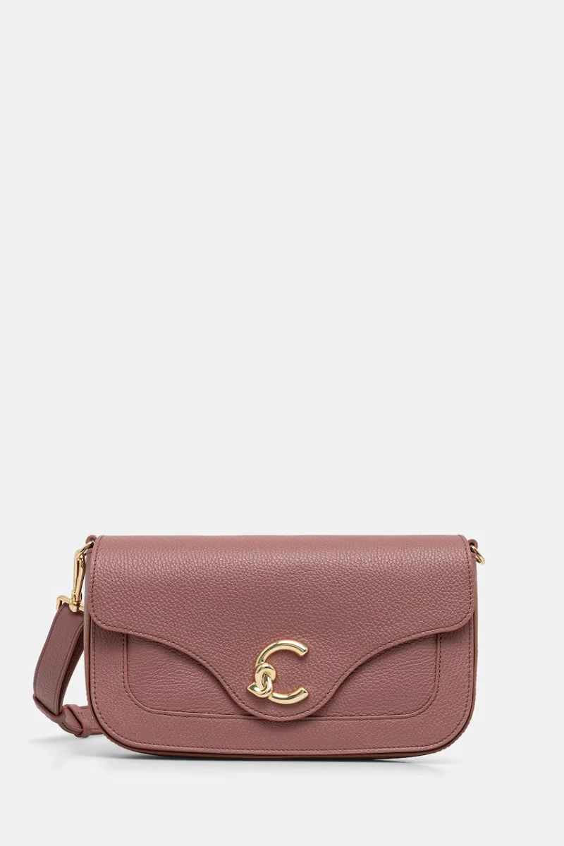 Coccinelle geantă crossbody pentru femei din piele