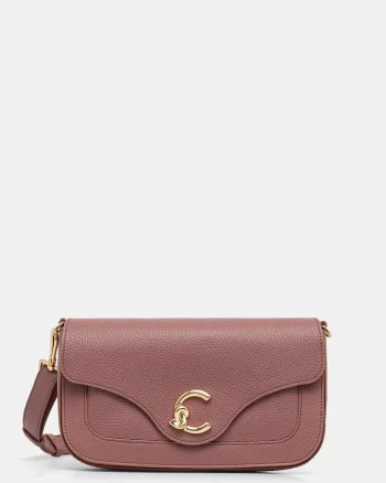 Coccinelle geantă crossbody pentru femei din piele