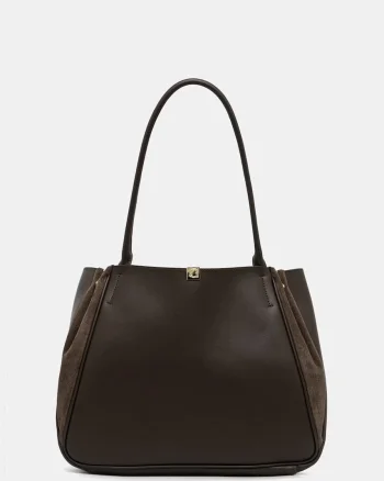 Coccinelle geantă shopper pentru femei din piele
