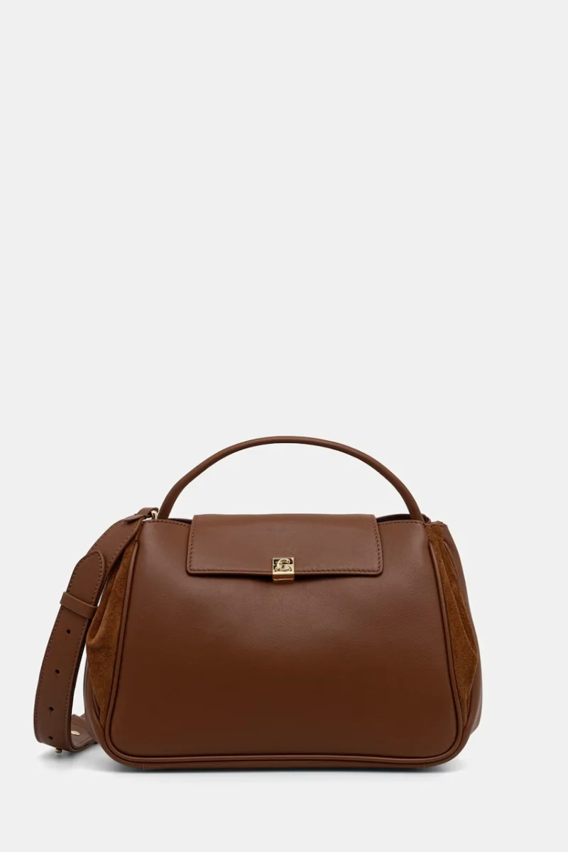 Coccinelle geantă crossbody pentru femei din piele