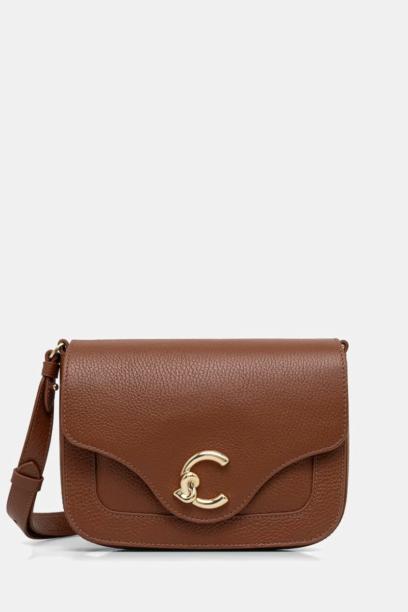 Coccinelle geantă crossbody pentru femei din piele