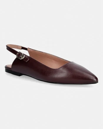 Love Moschino balerini din piele