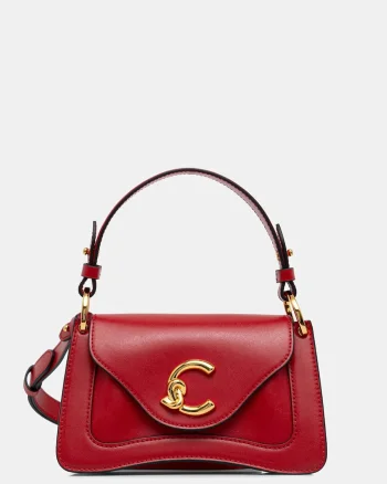 Coccinelle geantă crossbody pentru femei din piele