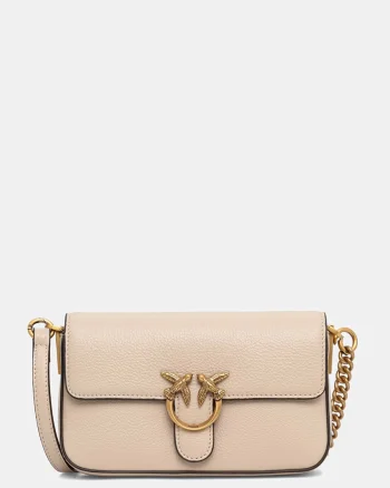 Pinko geantă crossbody pentru femei din piele