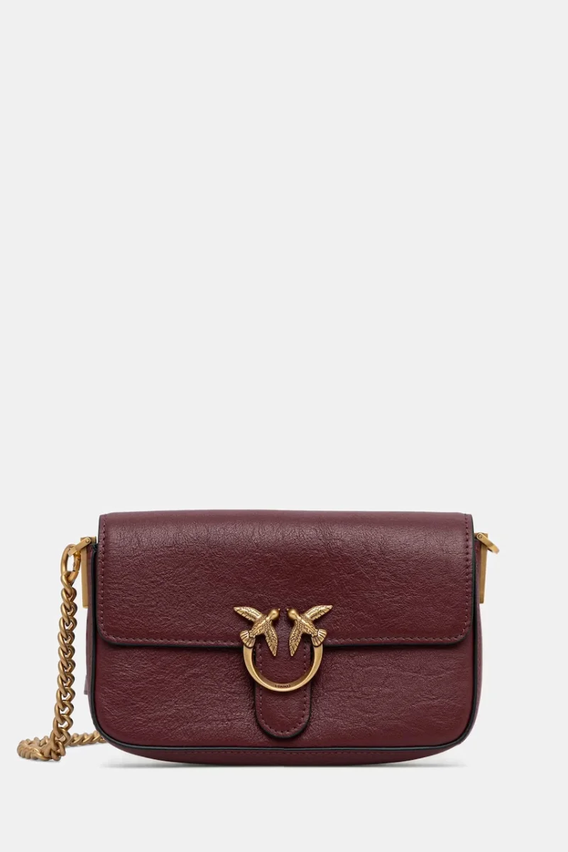 Pinko geantă crossbody pentru femei din piele