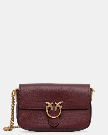 Pinko geantă crossbody pentru femei din piele