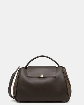 Coccinelle geantă crossbody pentru femei din piele