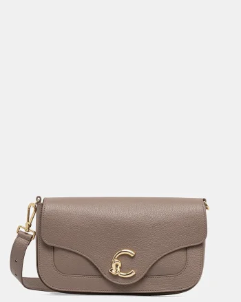 Coccinelle geantă crossbody pentru femei din piele