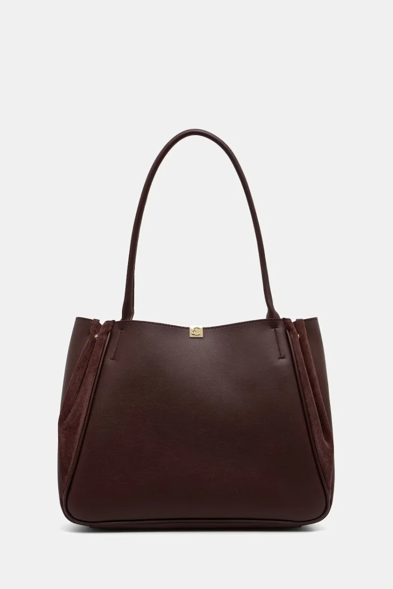 Coccinelle geantă shopper pentru femei din piele
