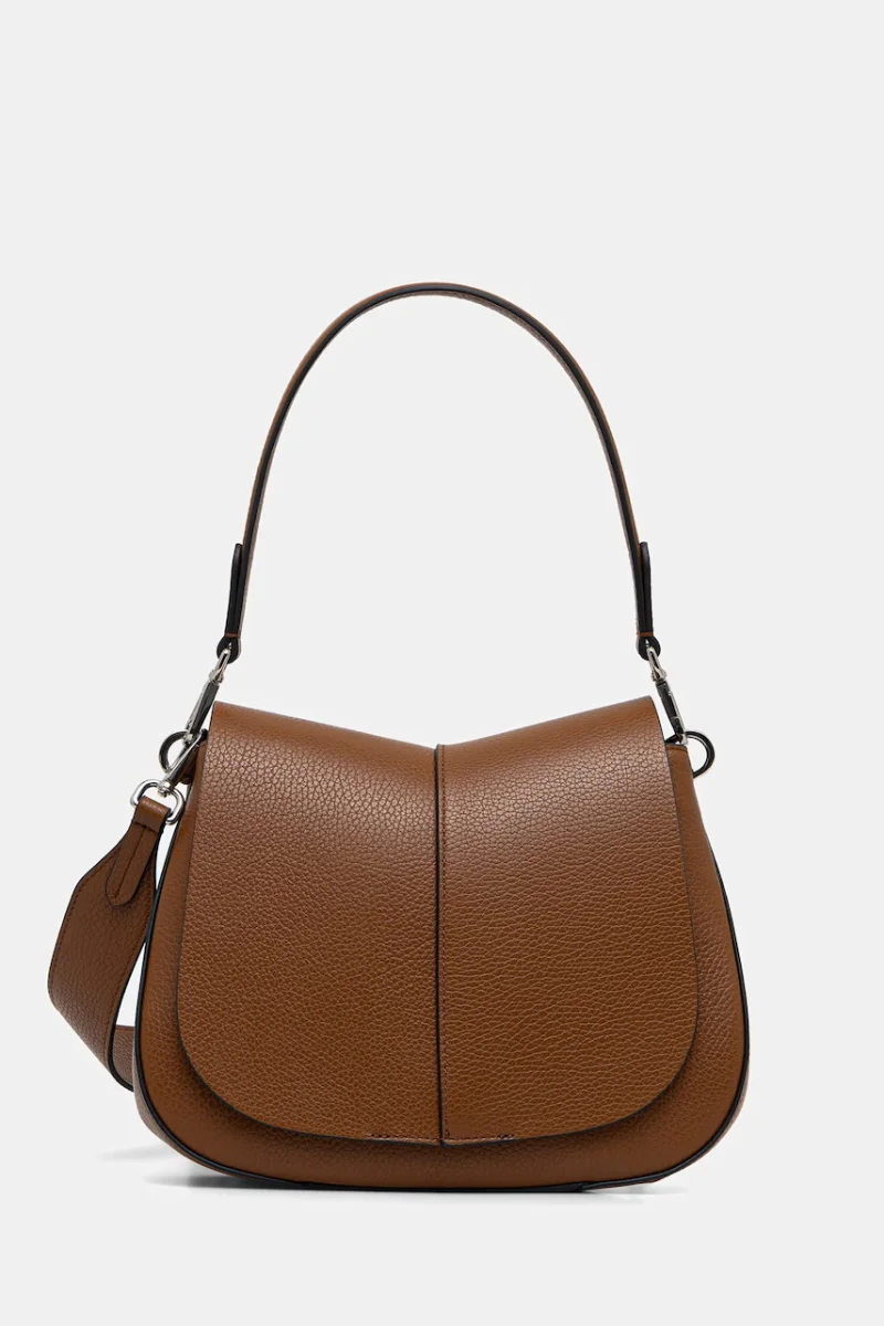 Gianni Chiarini geantă crossbody pentru femei din piele HELENA ROUND