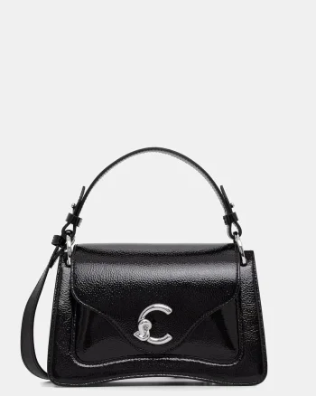Coccinelle geantă crossbody pentru femei din piele