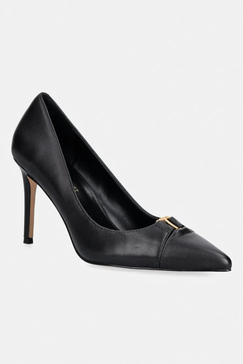 Twinset pantofi cu toc stiletto din piele