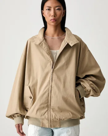 MM6 Maison Margiela jachetă pentru femei cu bumbac